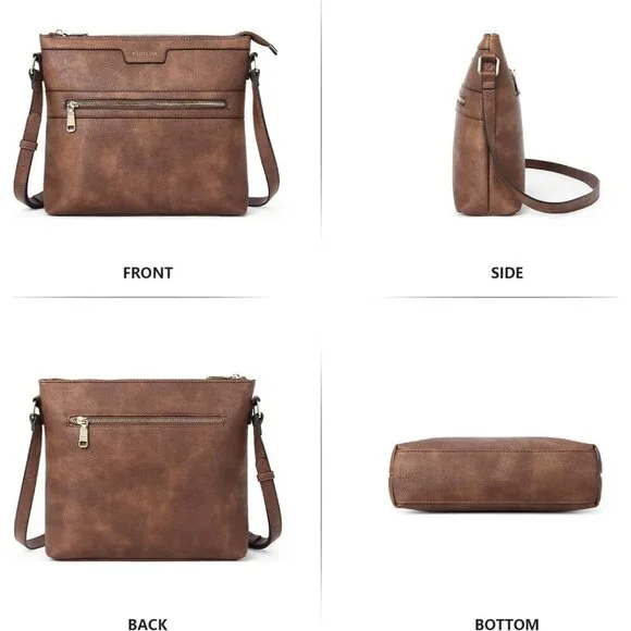 Crossbody Bags for Women, Purses for Women Handbags with Vegan Leather, Travel P - Picture 6 of 6